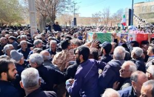 تشییع باشکوه سردار شهید محمدرضا ثقفی‌فر در بشرویه