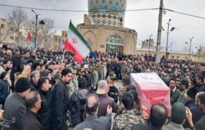 تشییع باشکوه شهید خادم‌الرضا «داود معروفخانی» در ابهر