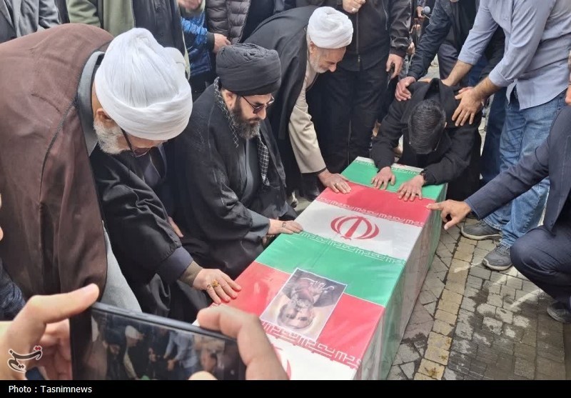 تشییع باشکوه شهید ستار خدابخش در زنجان