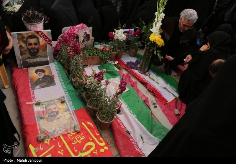 تشییع پیکر شهدای جنگ رمضان در اصفهان اخبار استان اصفهان , اخبار اصفهان , اخبار شاهین شهر ,