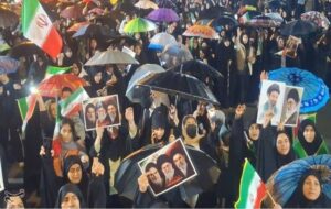 جوشش غیرت مردم کهگیلویه در شانزدهمین شب شهادت رهبر انقلاب + تصاویر