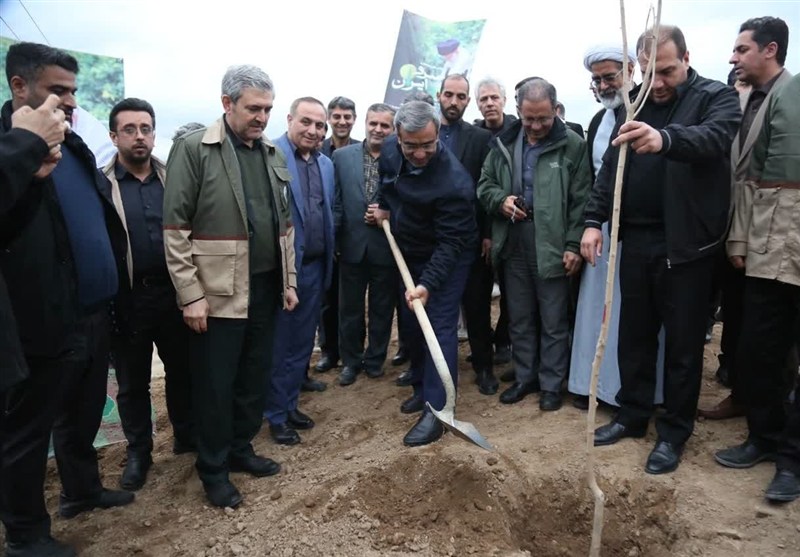 خراسان رضوی , روز درختکاری , مشهد مقدس , اخبار مشهد , استاندار خراسان رضوی , استانداری خراسان رضوی , خبرنگاران , رهبر انقلاب , شهید امام خامنه ای (ره) , 