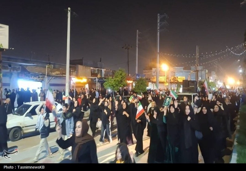 حضور پرشور مردم کهگیلویه در دفاع از انقلاب + تصاویر اخبار کهگیلویه , شهید امام خامنه ای (ره) ,