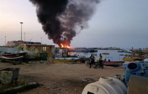 حمله آمریکایی ـ صهیونی به کشتی مسافربری «پرمیسا» در اسکله مروارید خارگ