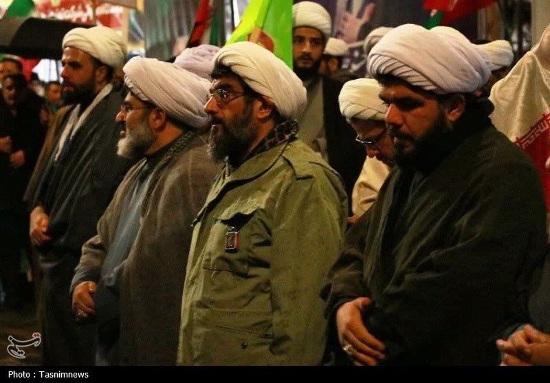 خروش روحانیون زنجان در اعلام خون‌خواهی امام شهید امت