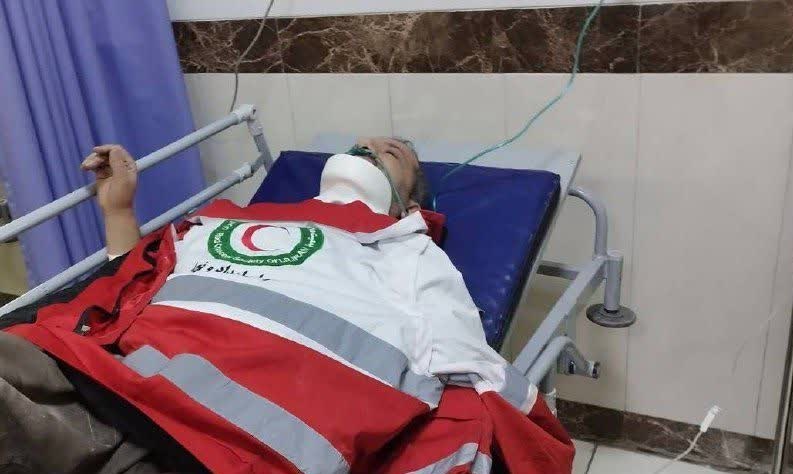 ساختمان هلال‌احمر مهاباد در حمله آمریکایی ـ صهیونی تخریب شد