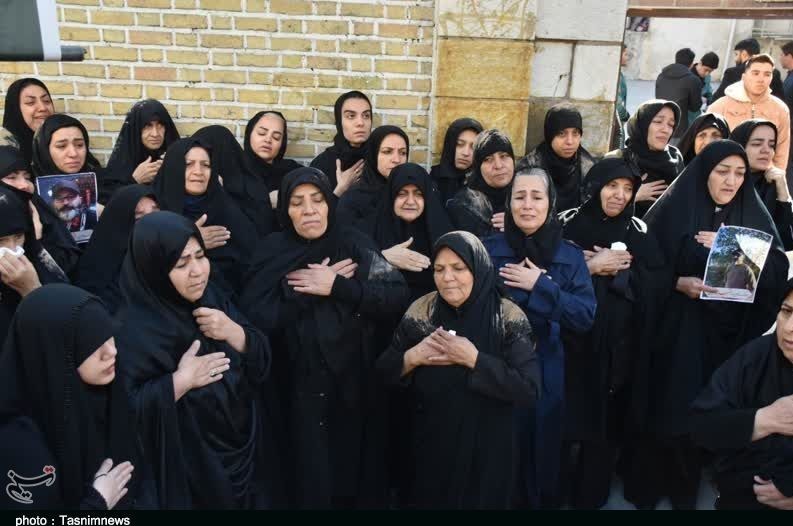 سوگ یک استان با تشییع شهدا/ وقتی شهادت به حنجره میرسد+ تصاویر استان لرستان , اخبار استان لرستان , جنگ ,