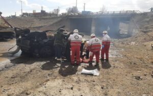 شهادت 5 نفر در پی حمله هوایی به زیرگذر جاده تبریز–بستان‌‌آباد
