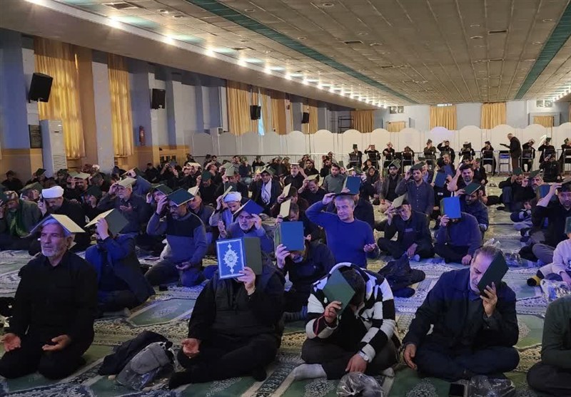 طنین الهی العفو در آسمان غرب استان تهران +تصویر اخبار بهارستان , شبهای قدر ,