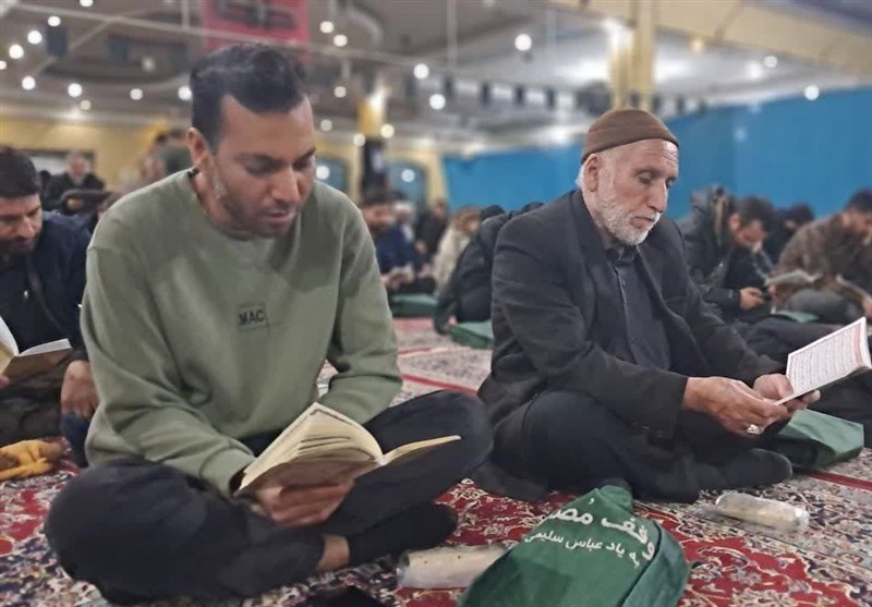 طنین الهی العفو در آسمان غرب استان تهران +تصویر اخبار بهارستان , شبهای قدر ,