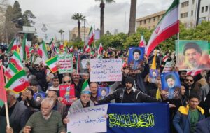 فریاد مقاومت در سومین حرم اهل‌بیت (ع)