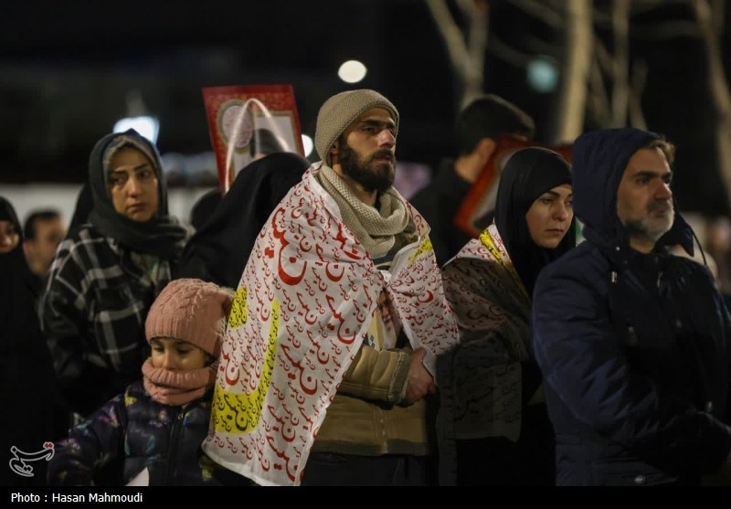 میدان ساعت زیر پرچم وفاداری به قائد شهید امام خامنهای شهید امام خامنه ای (ره) , شهید , اخبار تبریز , آذربایجان شرقی , اخبار استان آذربایجان شرقی ,