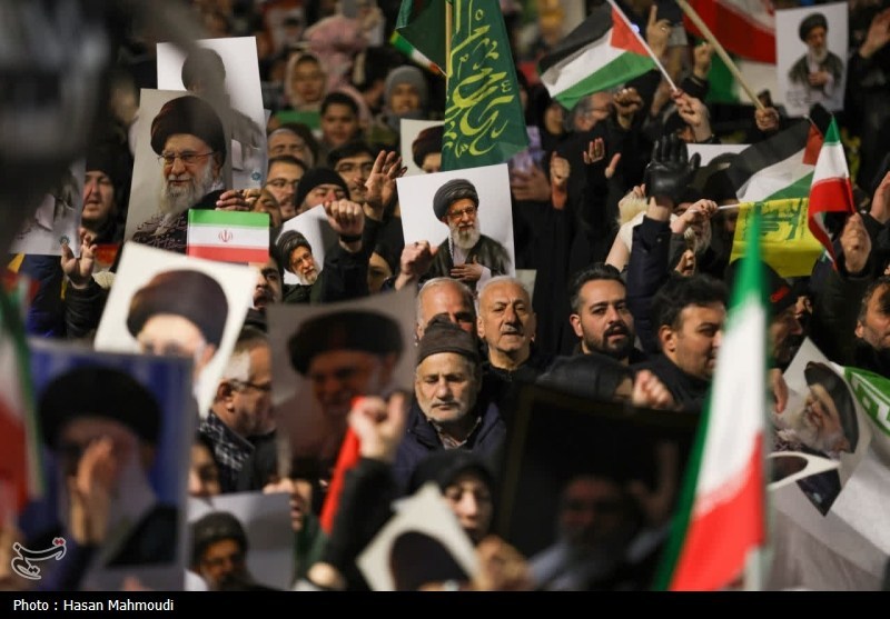 میدان ساعت زیر پرچم وفاداری به قائد شهید امام خامنهای شهید امام خامنه ای (ره) , شهید , اخبار تبریز , آذربایجان شرقی , اخبار استان آذربایجان شرقی ,