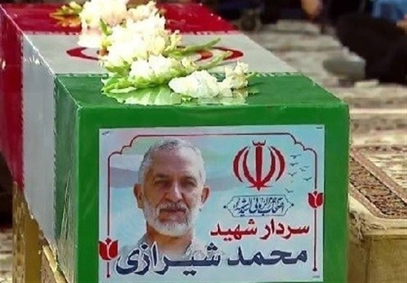 وداع باشکوه با پیکر سرلشکر شهید محمد شیرازی در حرم رضوی + تصاویر