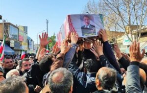 وداع مردم کاشمر با شهید اقتدار مجید مرادپور