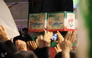 وداع مردم گرگان با 2 شهید حملات آمریکایی ـ صهیونی