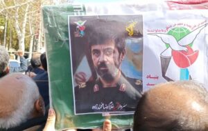 پیکر مطهر شهید جنگ رمضان در کاشمر تشییع شد
