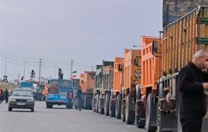 کاروان عظیم کامیونداران قزوین در حمایت از جبهه مقاومت؛ ا‌مروز ساعت 14