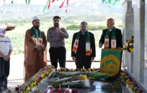 5 شهادت و یک زیارت/ کاروان رضوی در روستای انگز+ تصاویر