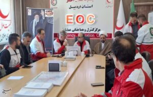 آمادگی کامل هلال‌احمر اردبیل در برابر هرگونه حادثه