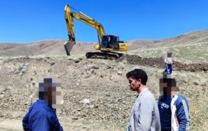 اقدام قاطع منابع‌طبیعی ملایر در خروج دام غیرمجاز از مراتع