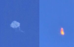 انهدام پهپاد پیشرفته هرمس 900 در آسمان شیراز توسط پدافند سپاه