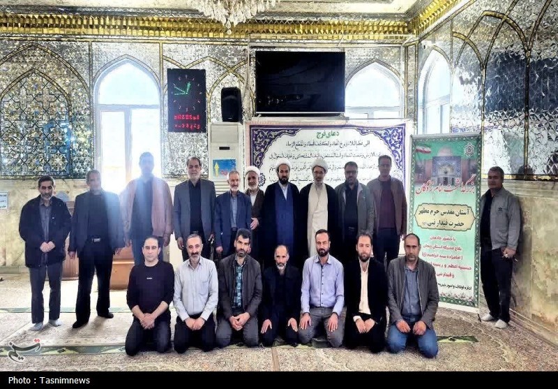 بزرگداشت روز ملی امامزادگان در بقعه قیدار نبی (ع)+تصاویر