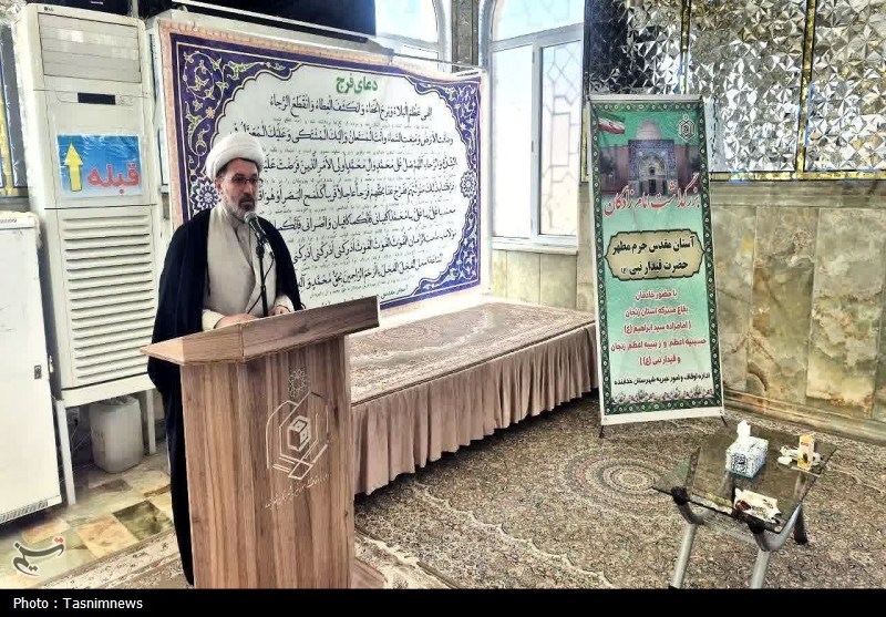 بزرگداشت روز ملی امامزادگان در بقعه قیدار نبی (ع)+تصاویر