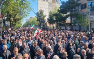 تششیع پیکر پنجمین شهید شاهرود در جنگ رمضان