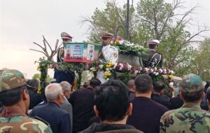 تشییع پیکر مطهر سرباز وطن، شهید «یاسر صفری» در شهریار