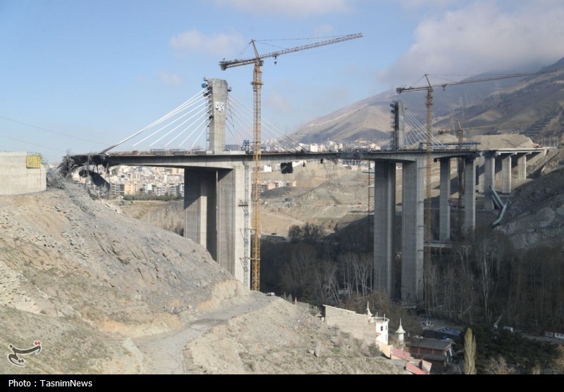 تصاویر پل B1 کرج پس از حمله آمریکایی ـ صهیونی