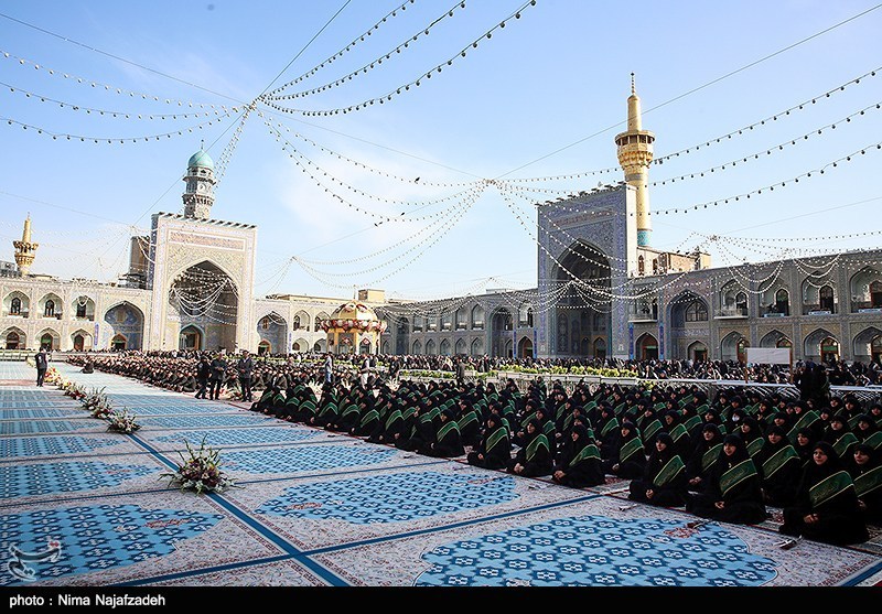 حرم امام رضا(ع) , امام رضا (ع) , مشهد مقدس , اخبار مشهد , خراسان رضوی , اخبار استان خراسان رضوی , دهه کرامت , 