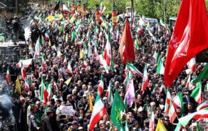 جوش و خروش مردم گرگان در اربعین رهبر شهید/شهر غرق سوگ و حماسه است