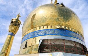 حسینیه اعظم زنجان زخمی، اما پابرجا