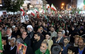 حماسه‌آفرینی مردم دشتی در سی‌وچهارمین شب از اجتماعات مردمی