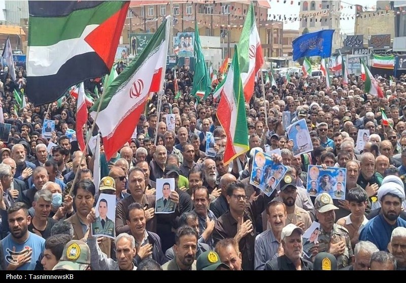 اخبار استان کهگیلویه و بویراحمد , اخبار کهگیلویه , تشییع شهدا , جنگ آمریکا و رژیم صهیونیستی علیه ایران , 