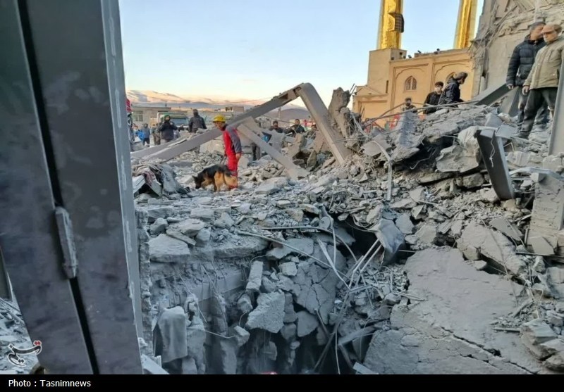 حمله آمریکایی ـ صهیونی به حسینیه اعظم زنجان؛ 3 نفر شهید شدند