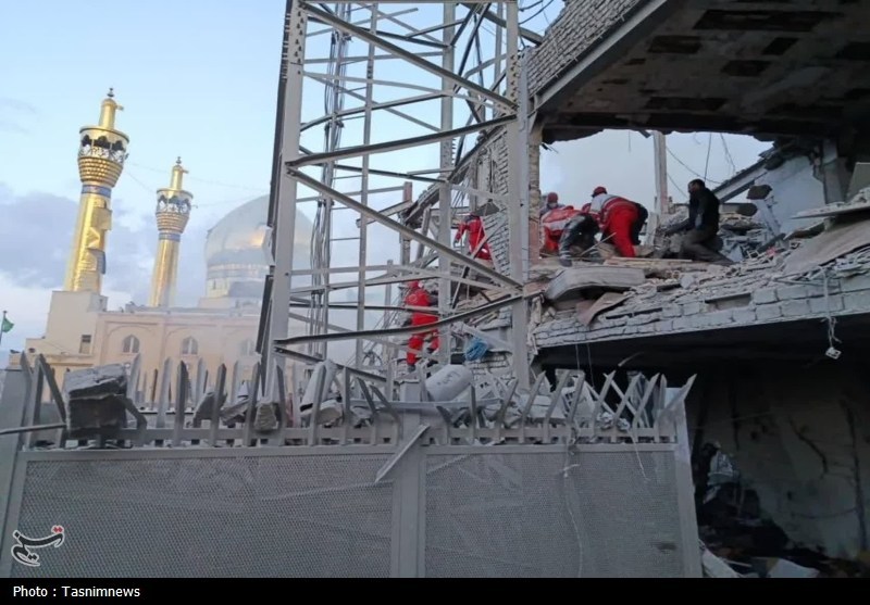 حمله آمریکایی ـ صهیونی به حسینیه اعظم زنجان؛ 3 نفر شهید شدند