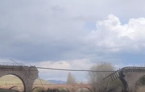 حمله آمریکایی ـ صهیونی به پل راه‌آهن امین‌‌آباد زنجان