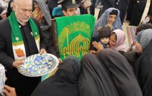 خراسان جنوبی عطرآگین شد؛ استقبال گرم مردم از سفیران آستان قدس رضوی+عکس