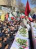 سپیدان در سوگ قهرمانان وطن + تصاویر
