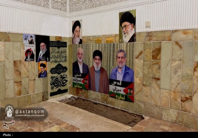 مراسم تشییع , اخبار قم , حضرت معصومه (س) , 