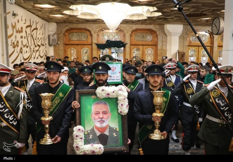 مراسم تشییع , اخبار قم , حضرت معصومه (س) , 