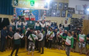 عطر رضوی در زورخانه همدان؛ پیوند معنویت و پهلوانی در آیین دهه کرامت