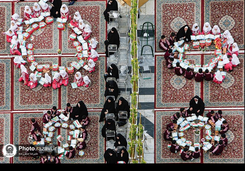 آستان قدس رضوی , مشهد مقدس , اخبار مشهد , خراسان رضوی , حرم امام رضا(ع) , دهه کرامت , کودکان , محفل انس با قرآن , قرآن , 