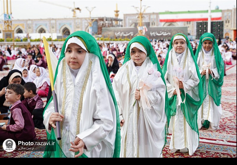 آستان قدس رضوی , مشهد مقدس , اخبار مشهد , خراسان رضوی , حرم امام رضا(ع) , دهه کرامت , کودکان , محفل انس با قرآن , قرآن , 