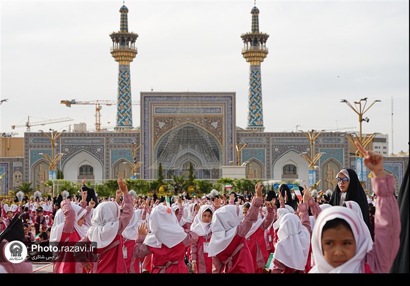 آستان قدس رضوی , مشهد مقدس , اخبار مشهد , خراسان رضوی , حرم امام رضا(ع) , دهه کرامت , کودکان , محفل انس با قرآن , قرآن , 