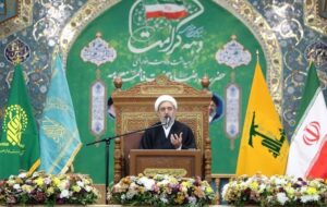 ملت ایران برای مبارزه با ظلم و فساد صهیونیسم جهانی مبعوث شده است