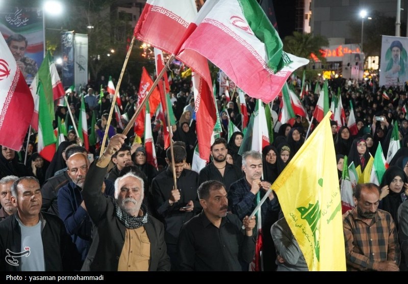 حمله اسرائیل به ایران , تجمع , اخبار استان بوشهر , 