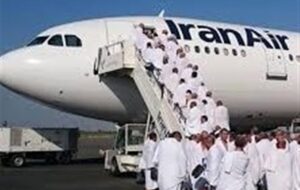 نخستین پرواز حج تمتع از مشهد انجام شد